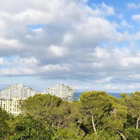 Riviera Pool - F2 - Parking Prive - Proche Villeneuve-Loubet